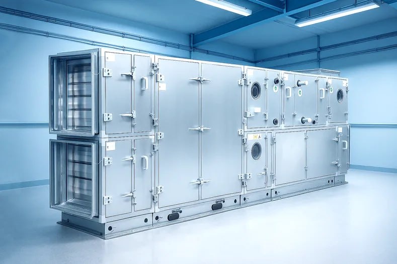 Вентиляционная установка в венткамере