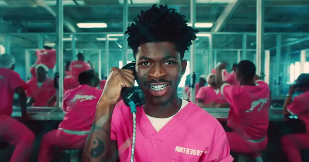    Lil Nas X (Монтеро Хилл). Фото: скриншот из видео клипа Lil Nas X, Jack Harlow на песню » Industry BABY».