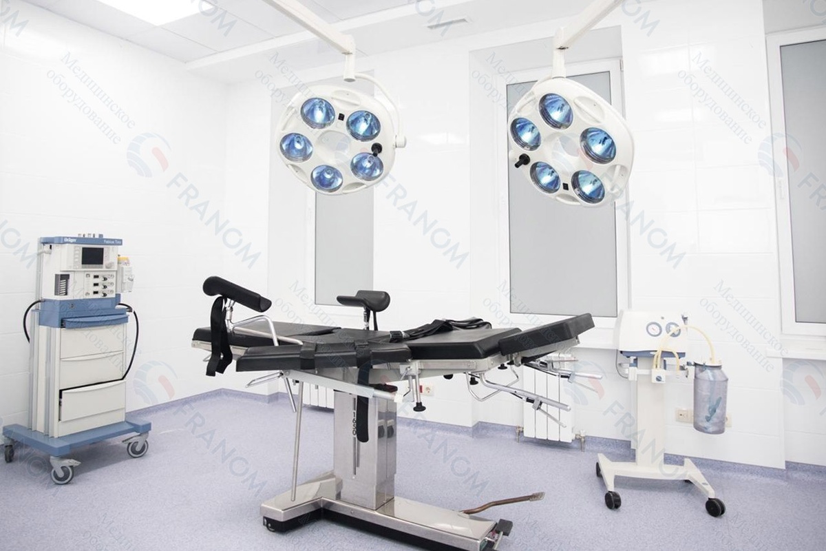 Оснащение отделения в клинике