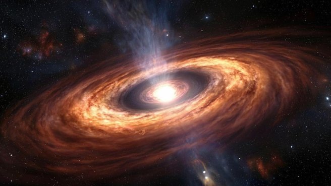 О чем рассказало астрономам «сердцебиение» черной дыры