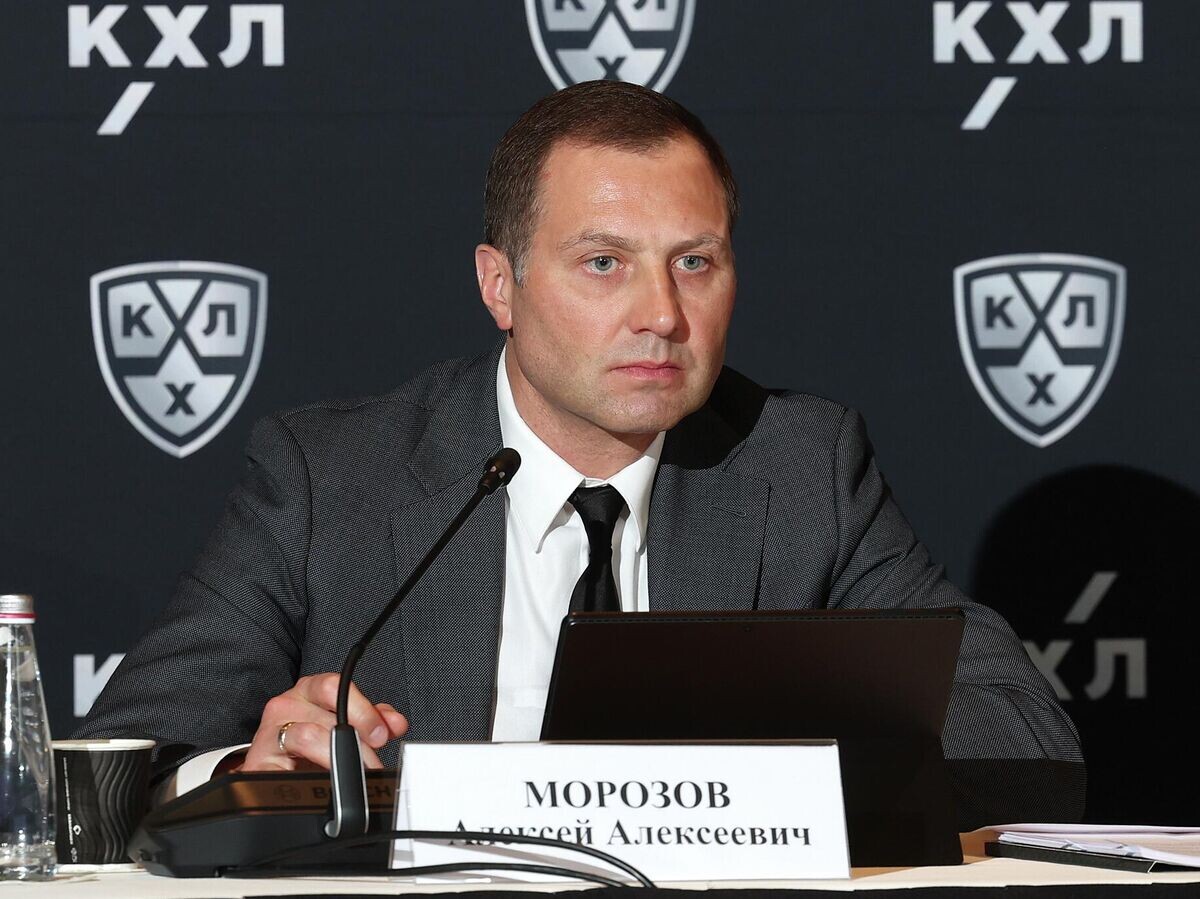    Алексей Морозов© Фото : КХЛ / Юрий Кузьмин