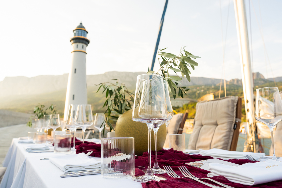 Ужин на курорте «Мрия»
Фото предоставлено курортом