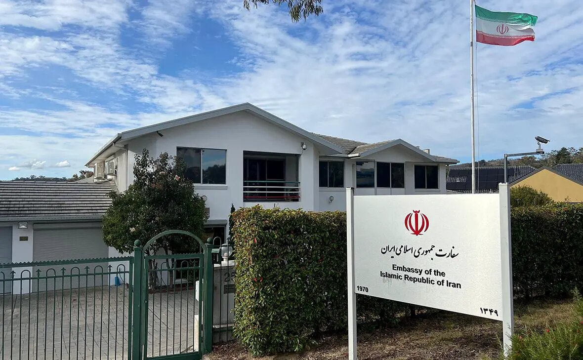    Посольством Исламской Республики Иран в Канберре, Австралия Фото: Peter Hobson / Reuters Олеся Шмелева