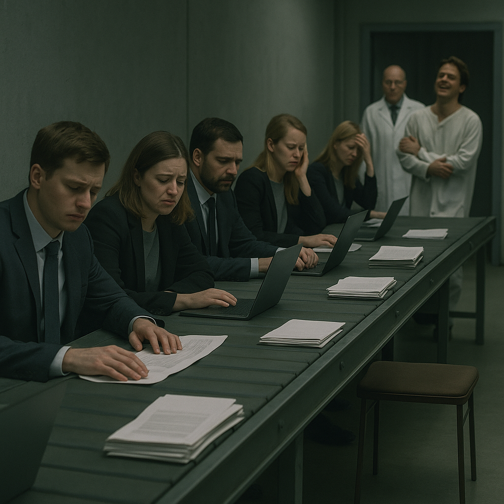 Узнали своих сотрудников ?