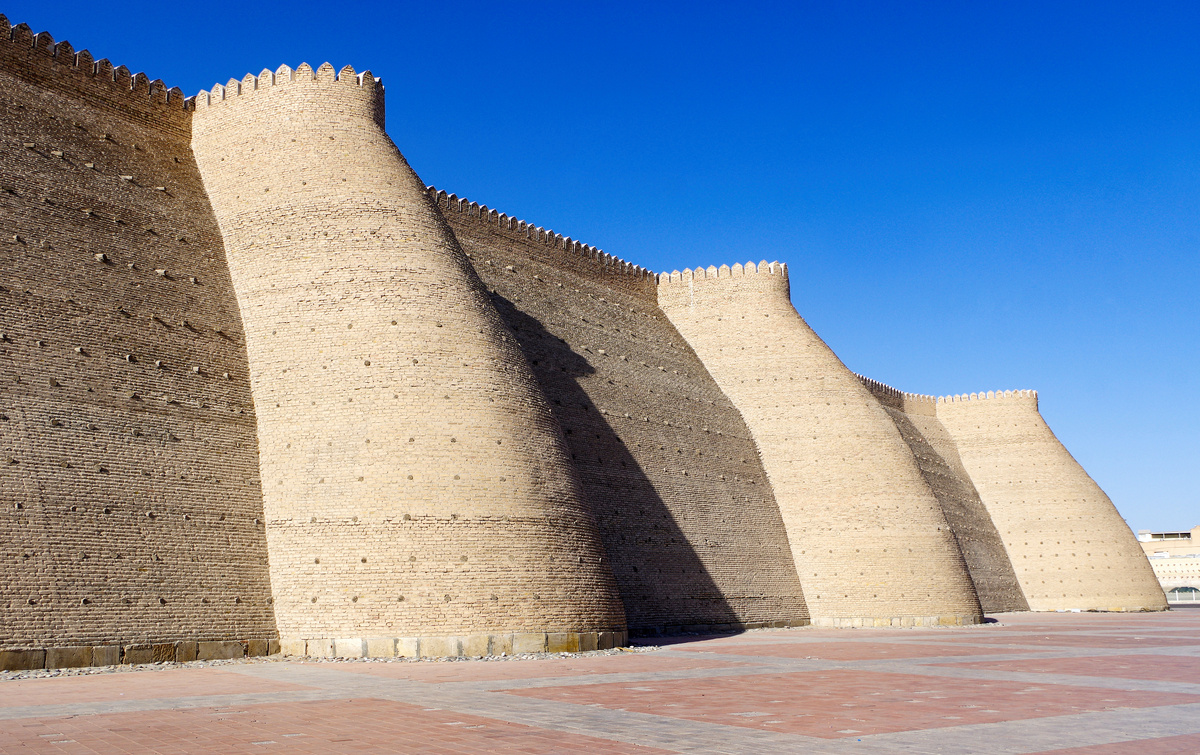 Бухара. Крепость Арк.