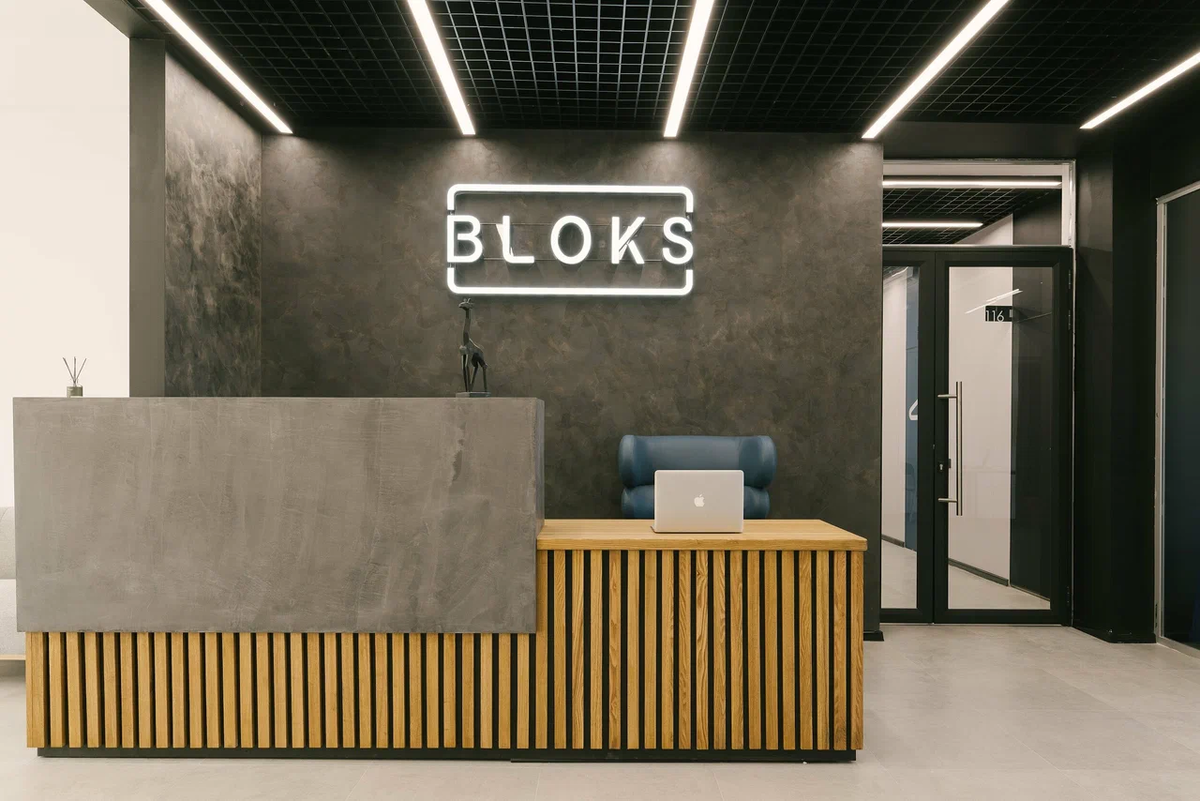 Входная группа коворкинга BLOKS