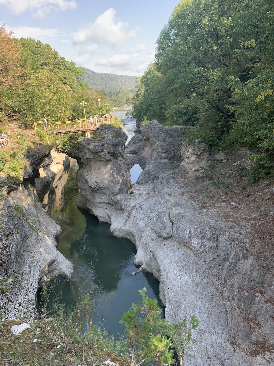 По другую сторону теснины. Фото автора