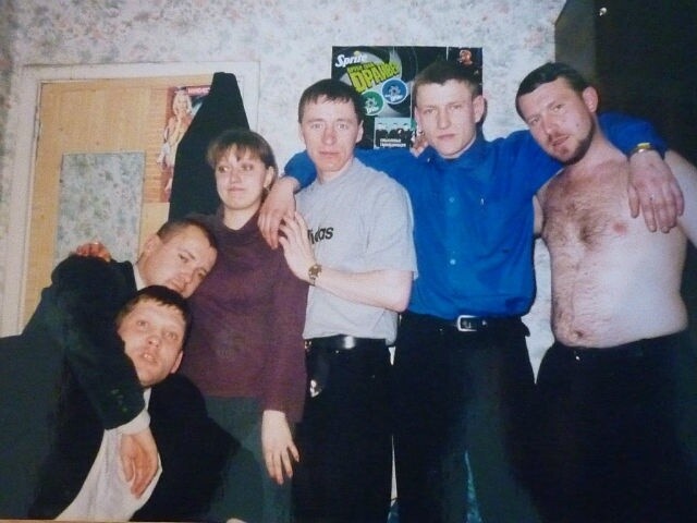 Сергей Сысоев ( первый с права )