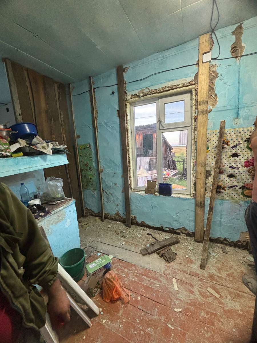 Наше ДО отделка кухни 