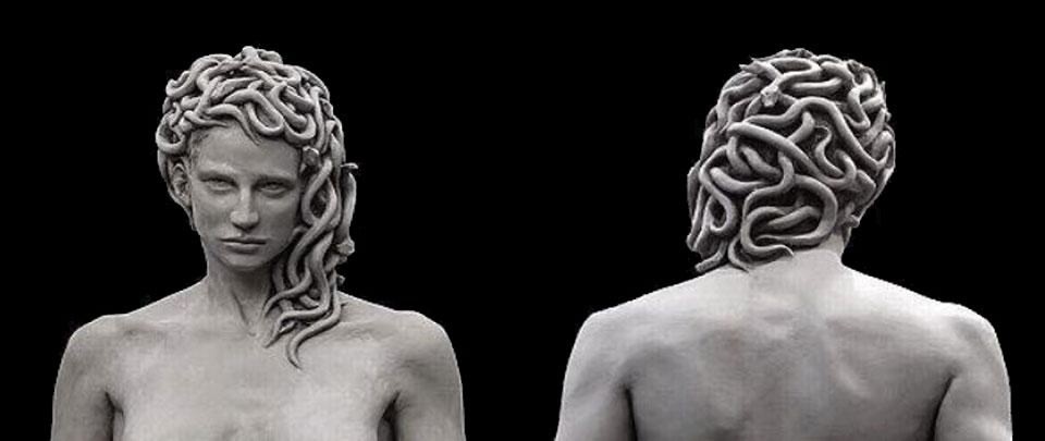 «Медуза Горгона» Лучано Гарбати. Что не так с этой скульптурой?