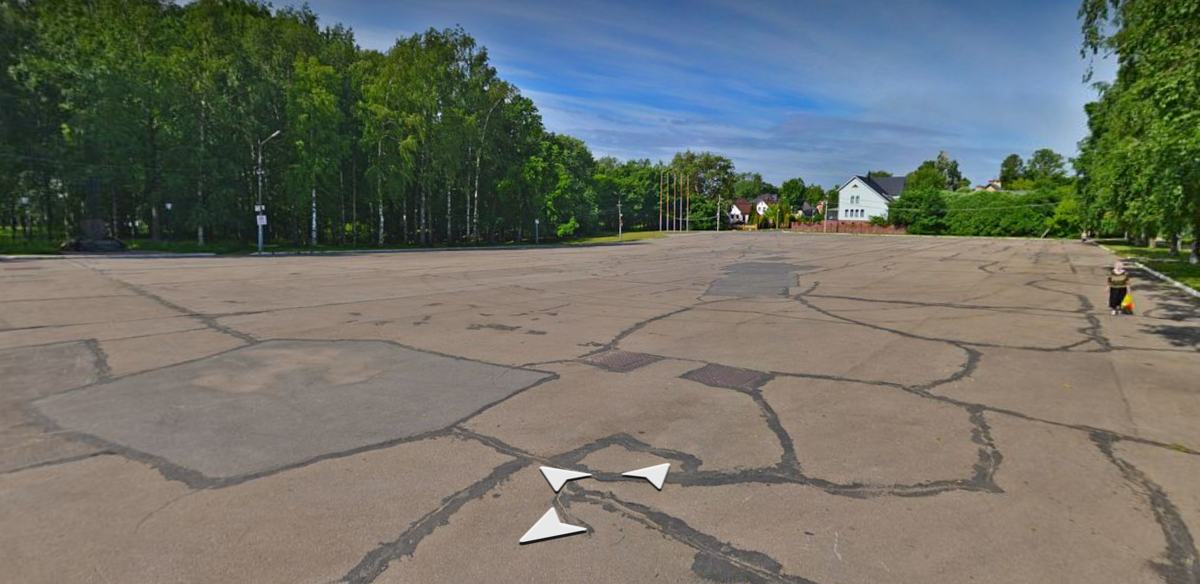 Так выглядела площадь Революции примерно всегда