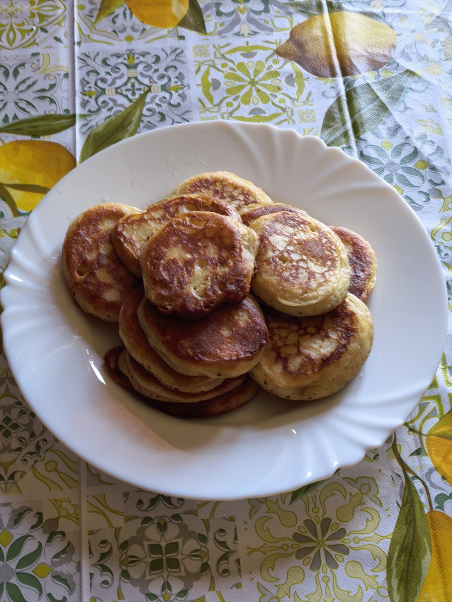 Оладьи из универсального теста.