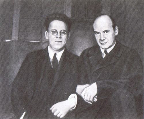 Самуил Маршак и Владимир Лебедев