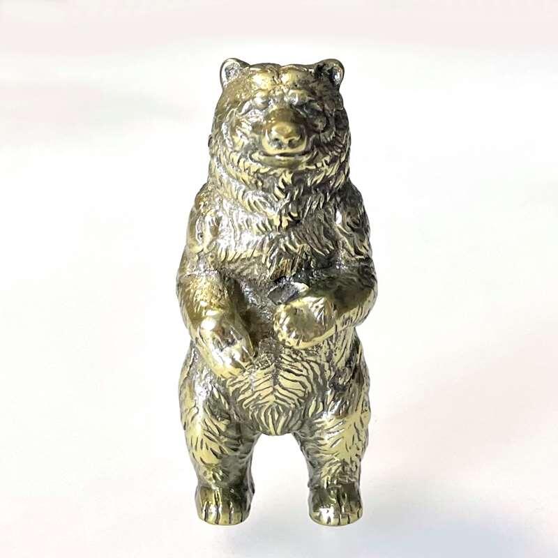    Фигурка бронзового медведя stalker