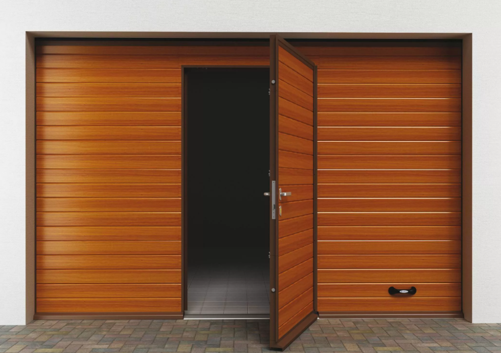 Калитка в секционных воротах