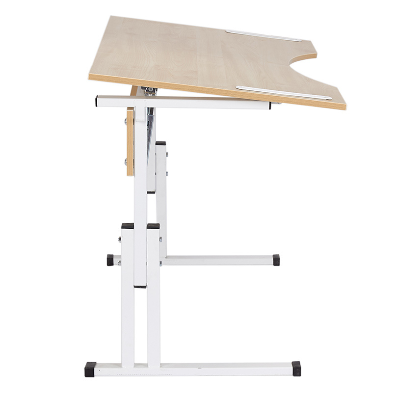 Парта-стол для учащихся с нарушениями ОДА с регулировкой высоты, угла наклона и подъема столешницы.