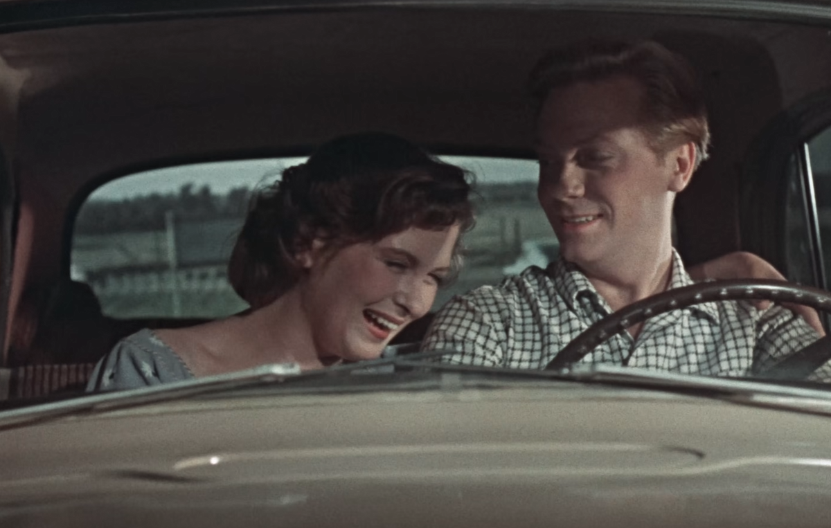 Кадр из фильма «К Чёрному морю», производство киностудии «Мосфильм», режиссёр Андрей Тутышкин, 1957 г.