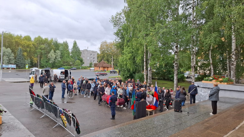    Сегежа простилась с Вадимом Малышевым, погибшим на СВОадминистрация Сегежского округа