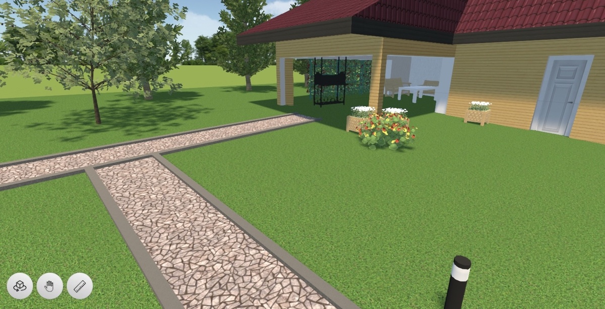 Ландшафтный дизайн 3D