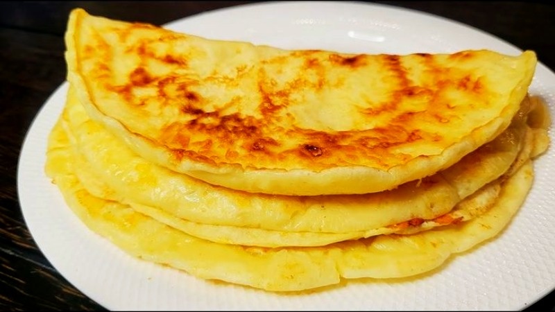 Быстрые хачапури на сковороде