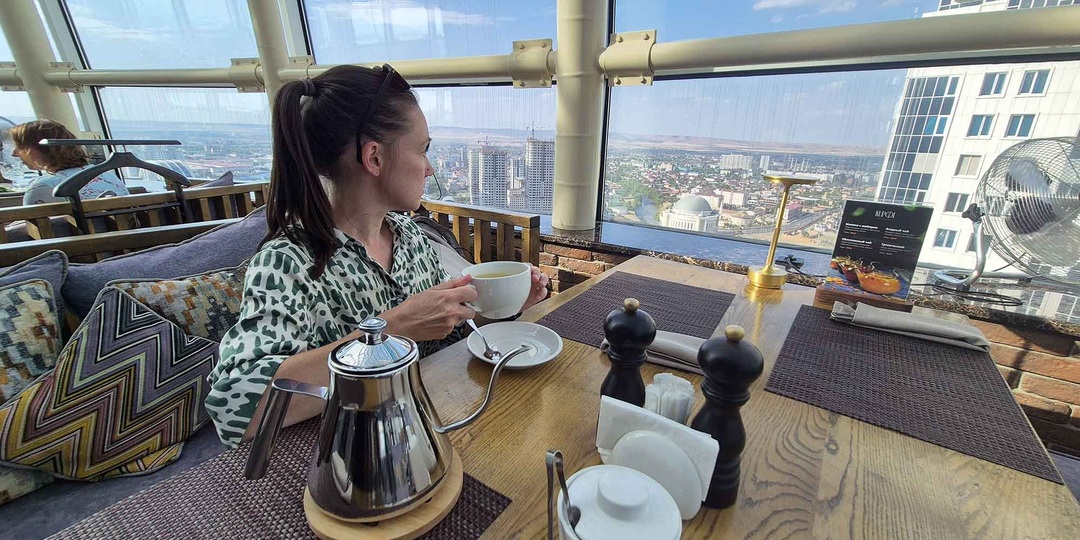 Сколько стоил мой обед в панорамном ресторане в Грозный-Сити