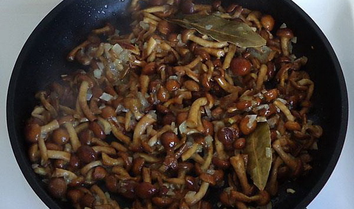 Опята жареные с луком: Секрет хрустящей корочки и аромата, от которого сходят с ума