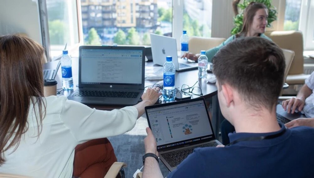    Студенты на занятиях "цифровых кафедр" в ТГУ, © сайт Томского государственного университета