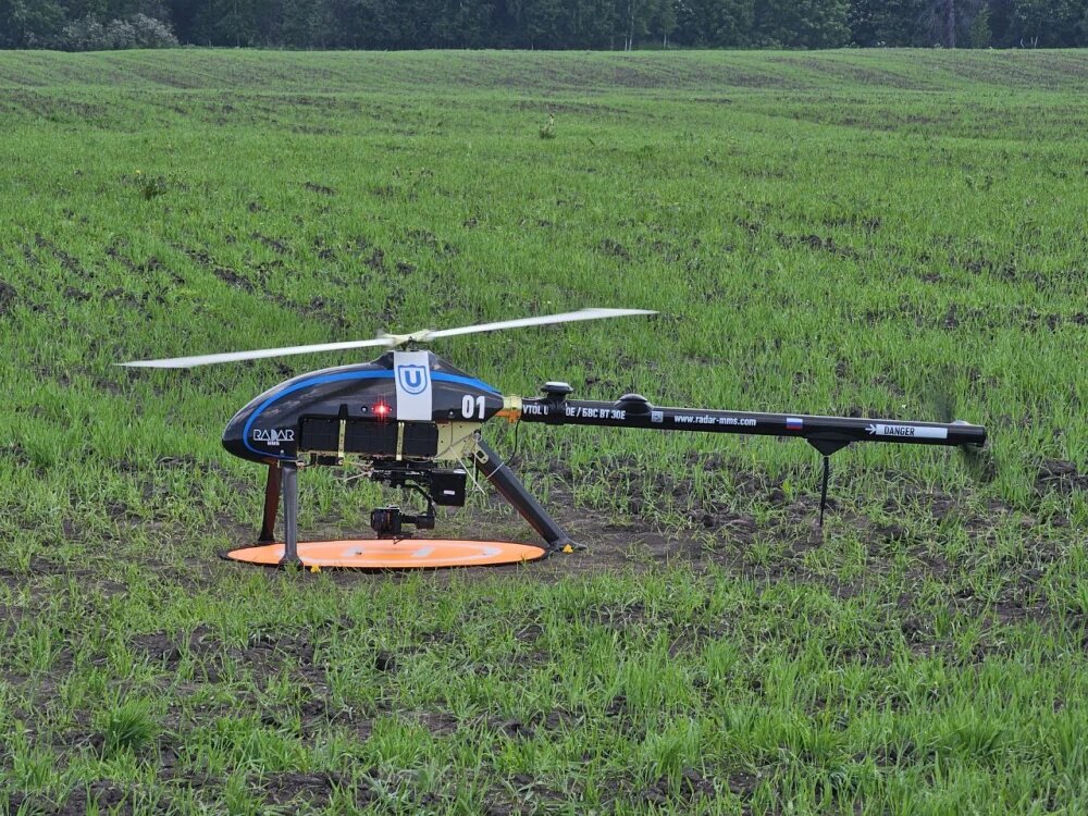    Беспилотник ТГУ с лазерным сканером, © предоставлено пресс-службой ТГУ