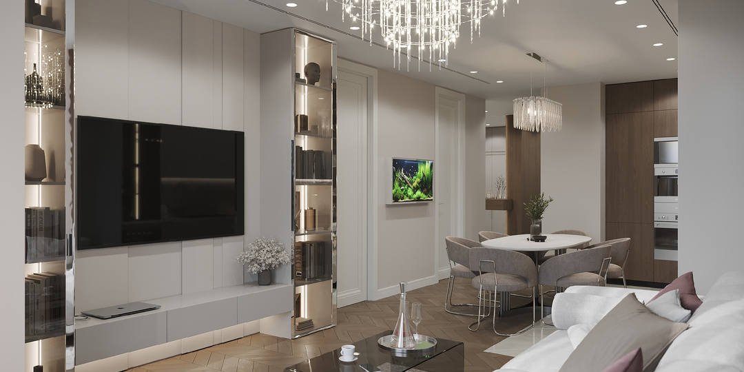 ТРЕНДОВАЯ КВАРТИРА ПРЕМИУМ КЛАССА 2025: какой должен быть премиальный дизайн интерьера