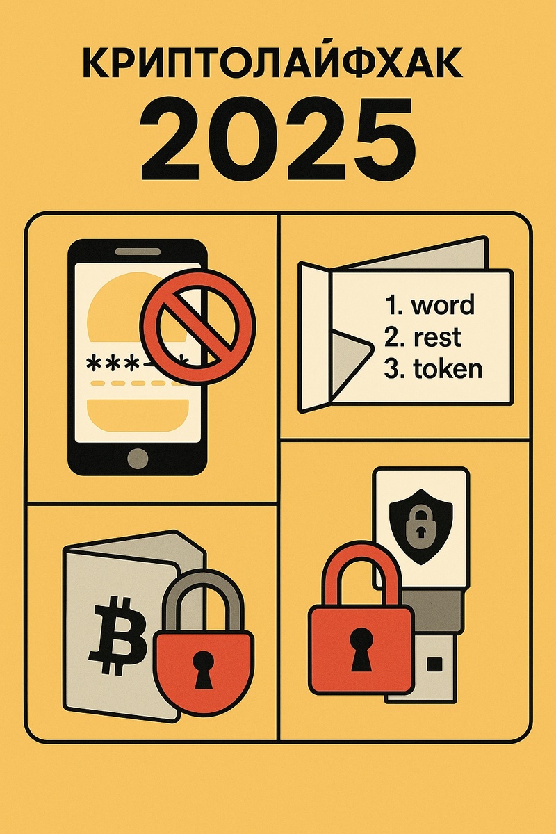 5 криптолайфхаков 2025: как не потерять деньги в Web3 и защититься от мошенников