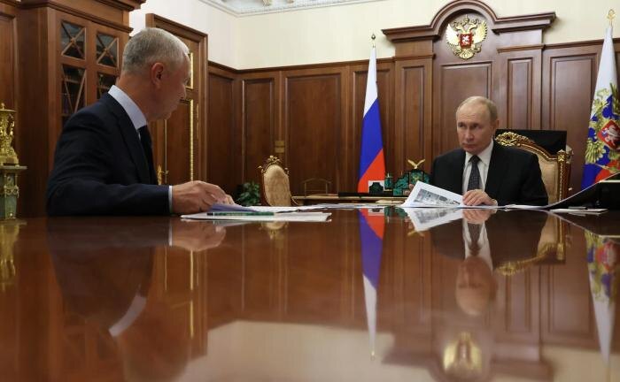Сальдо доложил Путину о развитии Херсонской области