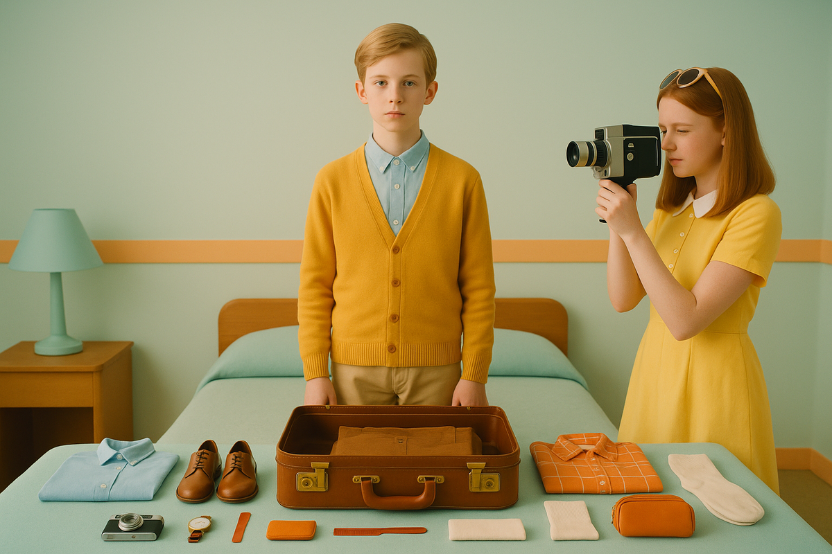 Цветастый стиль Уэса