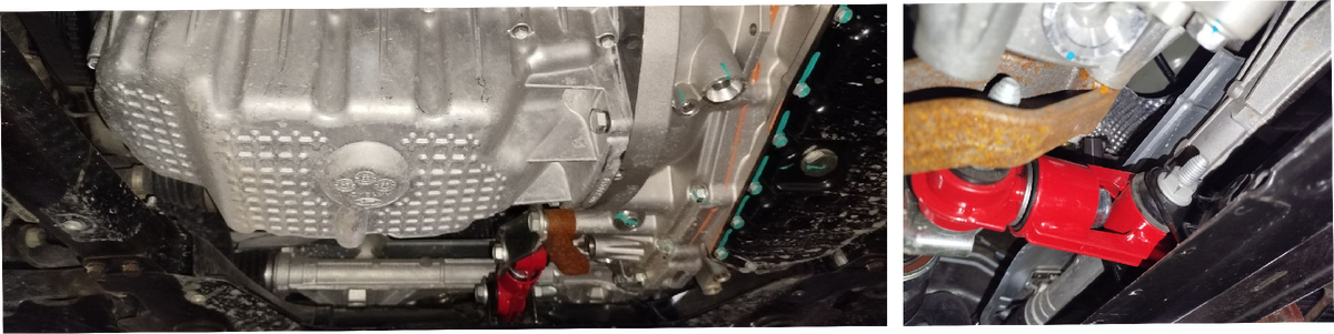 нижняя опора двигателя лада