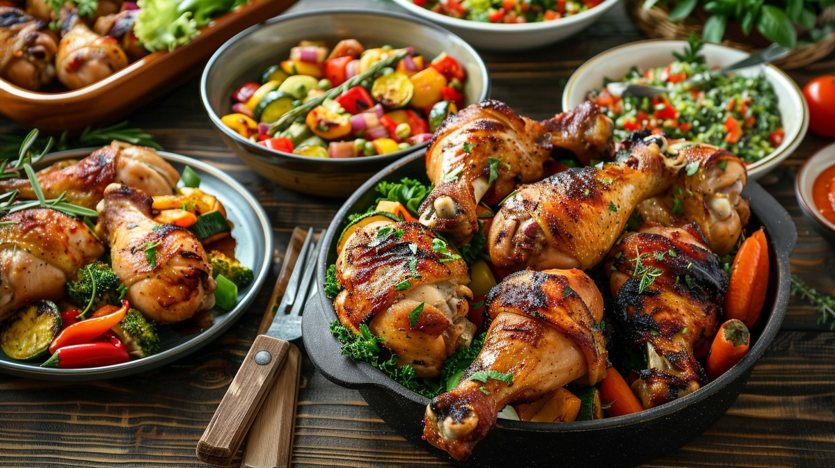 Что можно приготовить из окорочка курицы