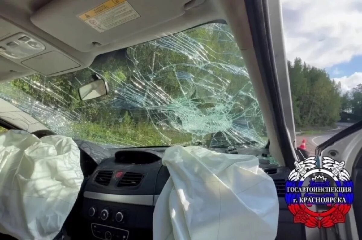    Шесть человек пострадали в тройном ДТП под Дивногорском