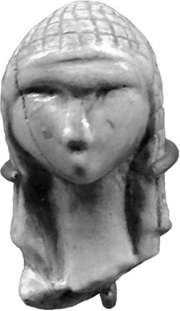 Женская головка из зуба лошади. Образец искусства эпохи палеолита из пещеры Мас-д’Азиль, департамент Арьеж. IX–VII вв. до н. э.