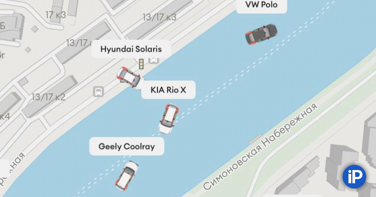 Геолокация в центре Москвы