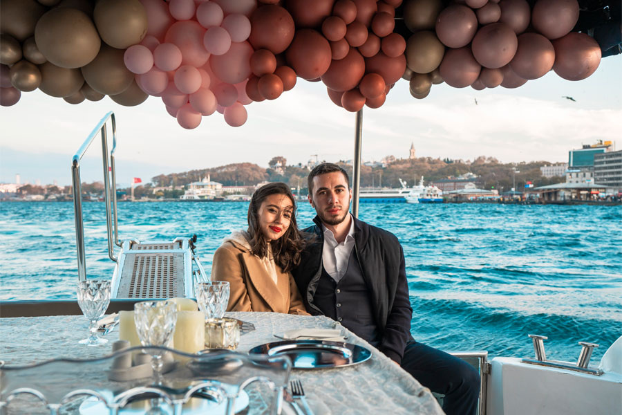 Прогулка на яхте в Стамбуле