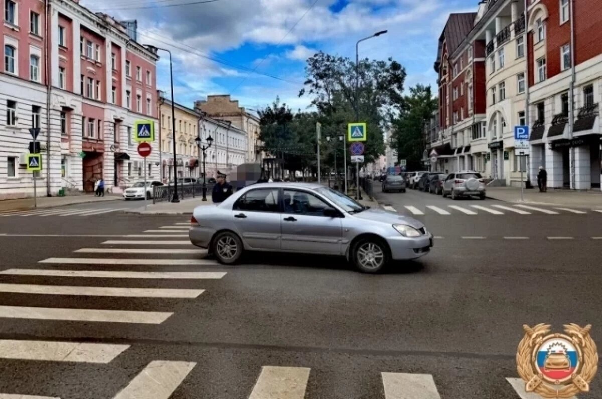    В Твери из-за ослепления солнцем водитель сбил пенсионерку на «зебре»