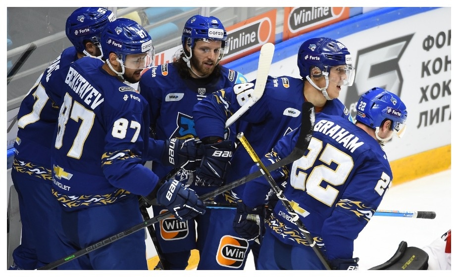    Хоккеисты «Барыса» сыграют с омским «Авангардом» в матче регулярного чемпионата. Фото: ХК «Барыс»