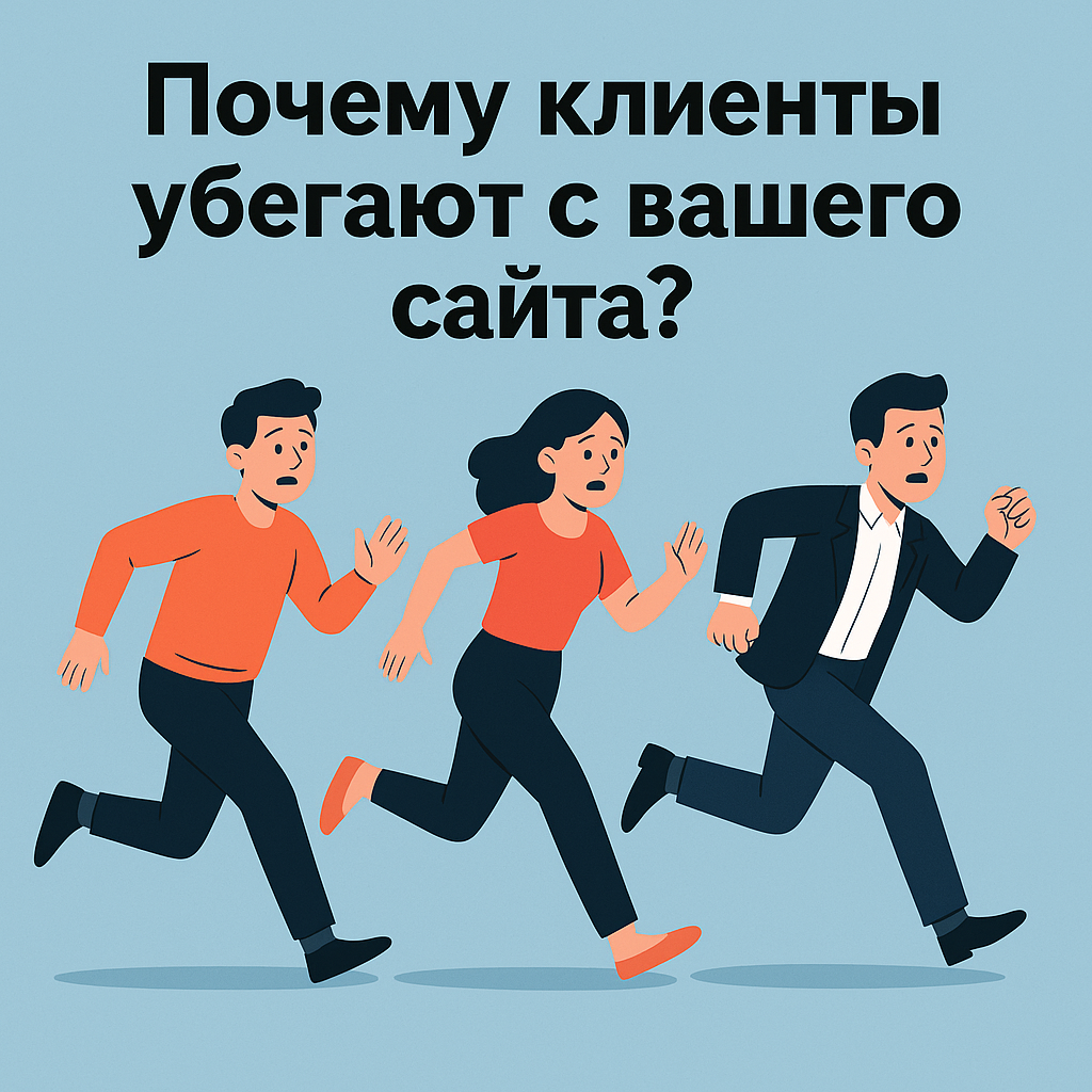Сайт, который не продаёт: 5 ошибок, из-за которых клиенты убегают