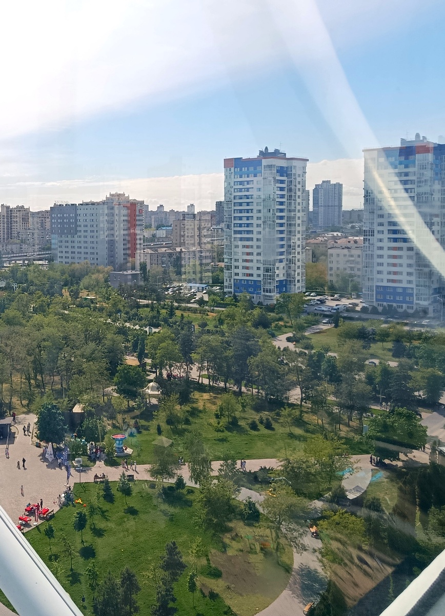 Волгоград - вид из колеса обозрения