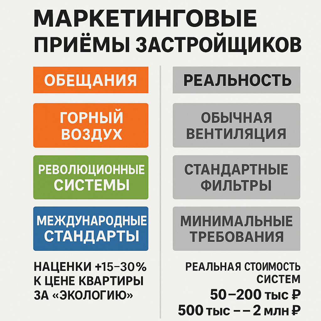 Маркетинговые методы застройщиков и завышенные цены