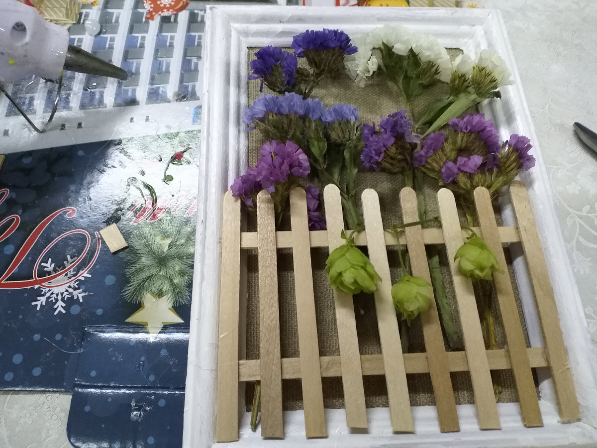 Получилось такое панно.