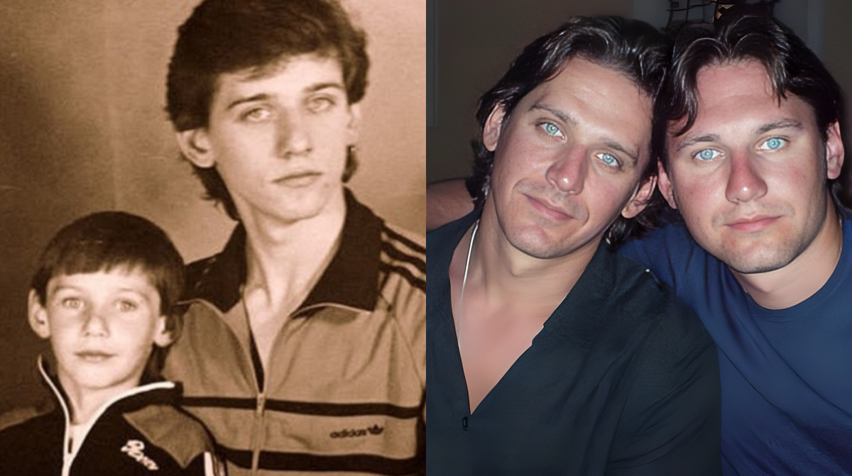 Юрий Батурин с братом