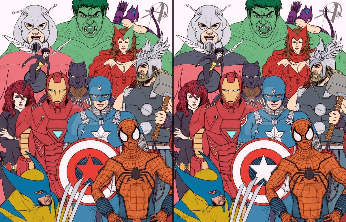 Найдите 11 отличий