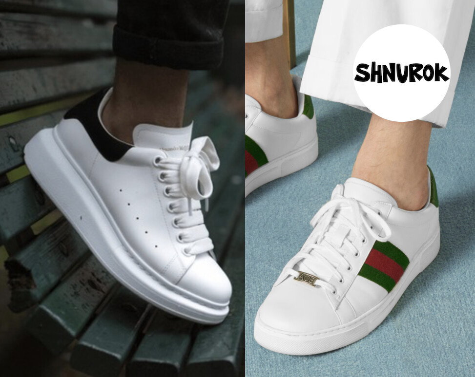 McQueen Oversized vs Gucci Ace