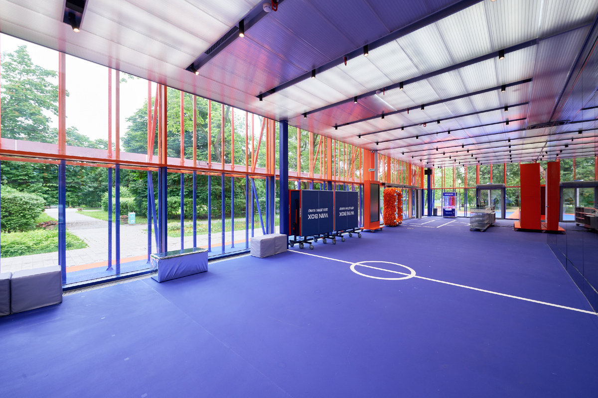 Здесь можно провести с друзьями активный выходной или устроить турнир с коллегами

