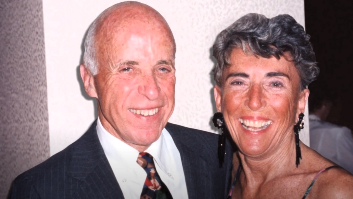 Карл Ландерс с женой. 