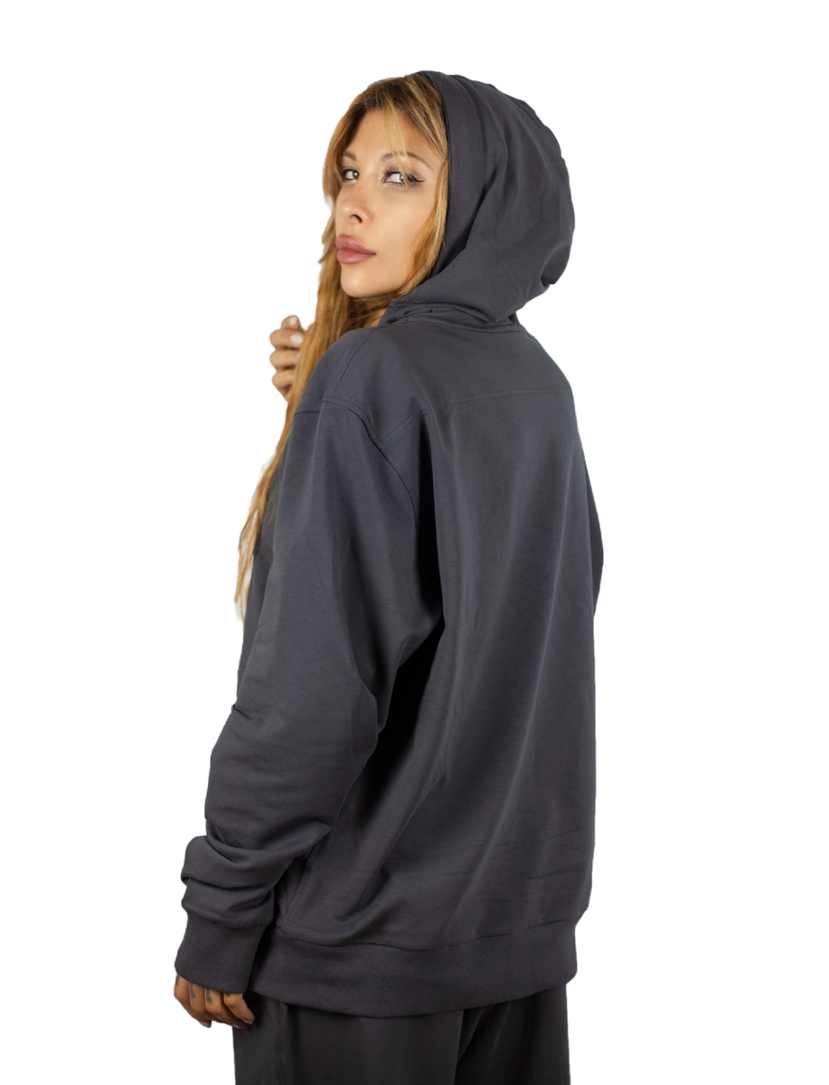 Летний трикотажный костюм серого цвета от бренда ABDSHOP.RU